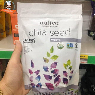 Hạt Chia SEED trắng NUTIVA 340g