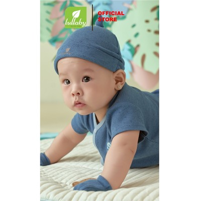 LULLABY - NH381N - Mũ thắt nút cho bé