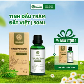 [MUA 1 TẶNG 1] Tinh dầu tràm cho bé nguyên chất Đất Việt dung tích 30ml & 50ml - Xông phòng, tắm bé