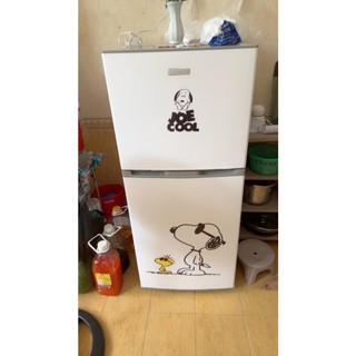 GIẤY DÁN TỦ LẠNH - SNOOPY ĐỨNG - Decal chống thấm nước
