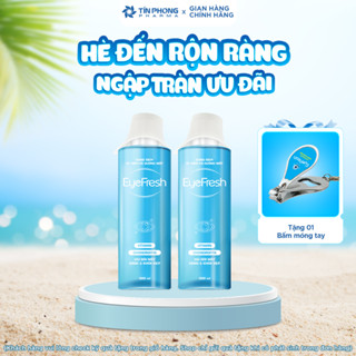 Nước Rửa Mắt EYEFRESH Kèm Cốc Rửa Vệ Sinh Mắt, Sạch Cặn Trang Điểm và Dưỡng Ẩm Cho Mắt Link live