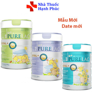 Sữa Bột Purelac số 1 ,2 ,3 - 800gr - Phát triển toàn diện Nhập Khẩu từ Newzealand