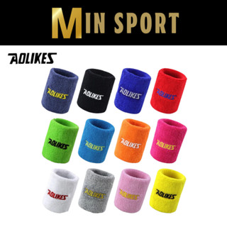 Băng Đeo Cổ Tay AOLIKES 0235 , Chặn Mồ Hôi , Chơi Thể Thao , Quần Vợt , Cầu Lông, Pickle Ball
