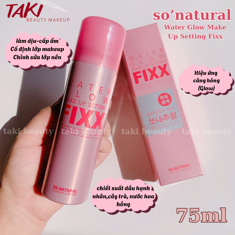 Xịt Khoá Makeup So Natural Fixx All Day Tight Make Up Setting 75ml 120ml | BigBuy360 - bigbuy360.vn