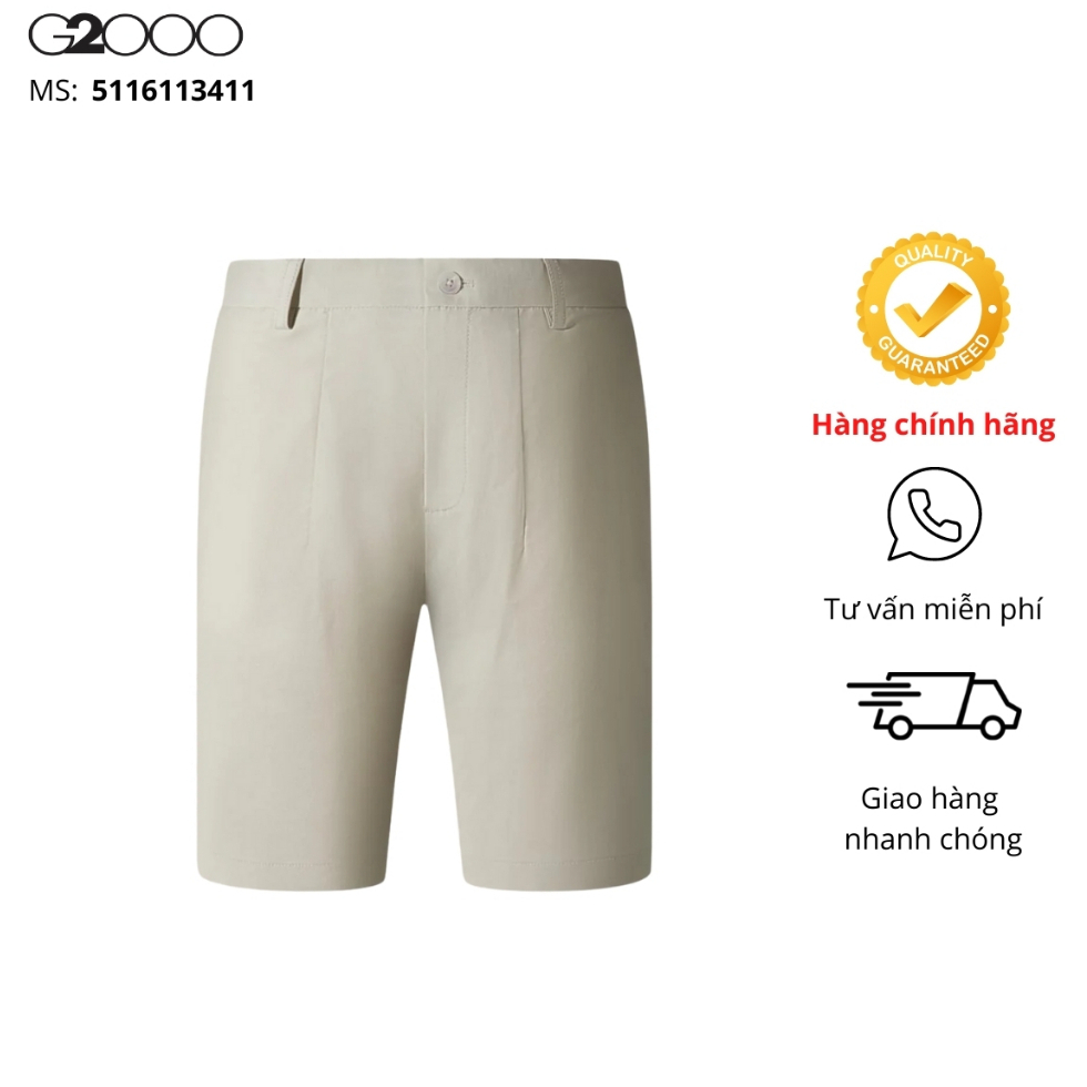 Quần Short Nam G2000 (5116113411) Màu Kem