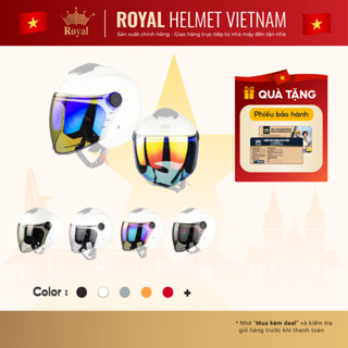 Kính Thay Mũ Bảo Hiểm M68/M268/XH01, Phụ Kiện Thay Thế Kính Nón Bảo Hiểm Royal Helmet Chính Hãng | Trực tiếp từ NSX