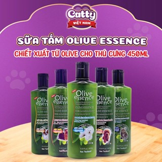 Sữa Tắm chó mèo Chiết Xuất Olive Cho thú cưng Olive Essence Chai 450ml