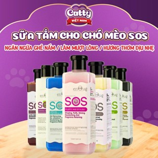 Sữa Tắm SOS Cho Chó Mèo - Dưỡng Lông, Khử Mùi & Lưu Hương