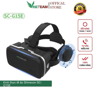 Kính thực tế ảo Vinetteam Vr Shinecon SC -G15E cho điện thoại 4.7-7 ins Mẫu mới 2022