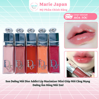 Son Dưỡng Môi Dior Addict Lip Maximizer Mini Giúp Môi Căng Mọng Dưỡng Ẩm Hồng Môi 2ml