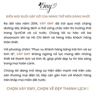 Đầm Thiết Kế Màu Hồng Đất Cổ Vuông EMY EM7557 Đơn Giản Tự Nhiên Đi Chơi, Đi Dự Tiệc, Đi Hẹn Hò