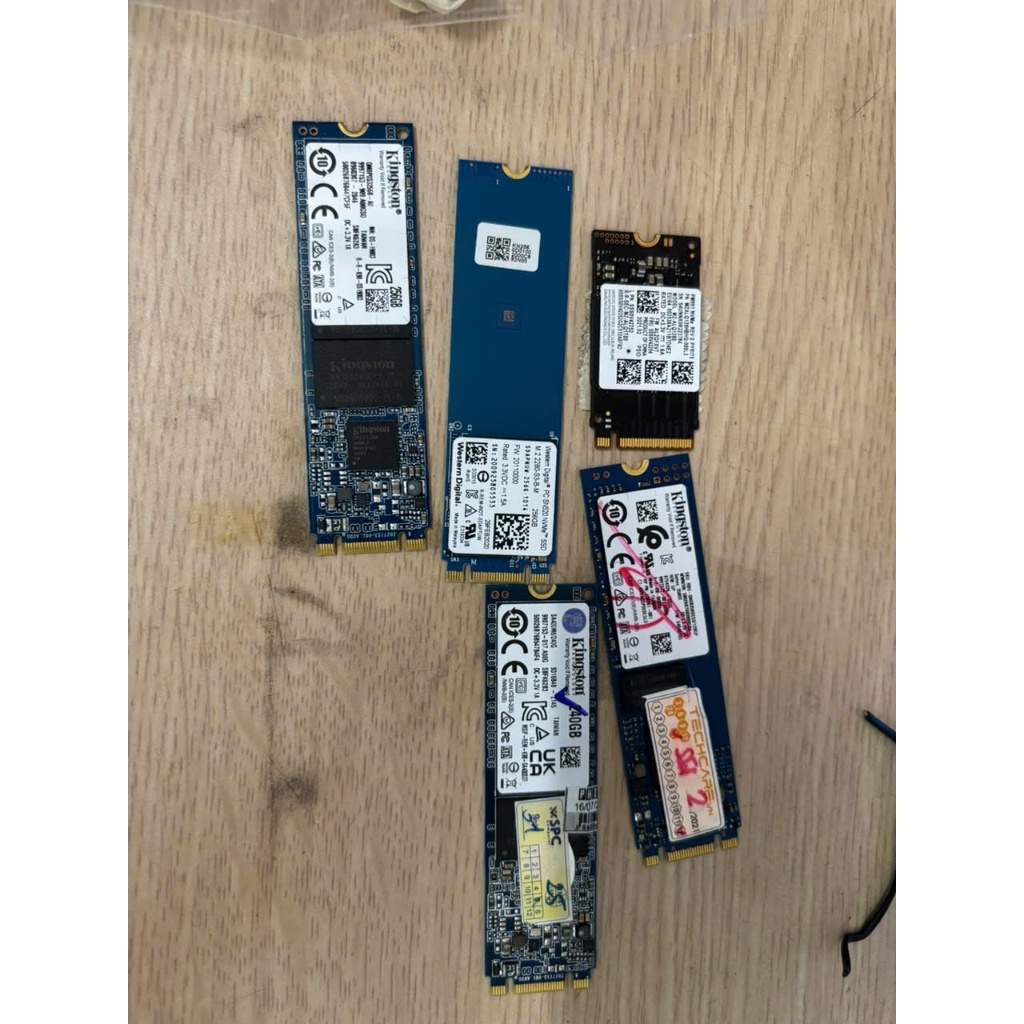 Ổ Cứng M2 Sata / M2 NVme 512Gb Like New Sức Khỏe Good 100% Hàng Tháo Máy Chính Hãng