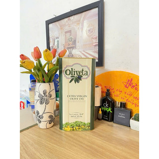 Dầu Olive 100% nguyên chất Extra Virgin hiệu Oliveta can 5L Tây Ban Nha