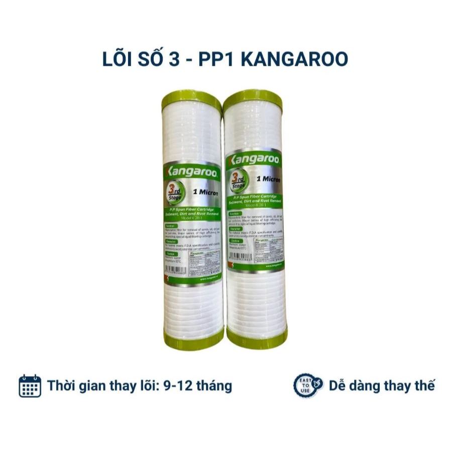 Lõi Lọc Nước Kangaroo Số 3 - Chính hãng