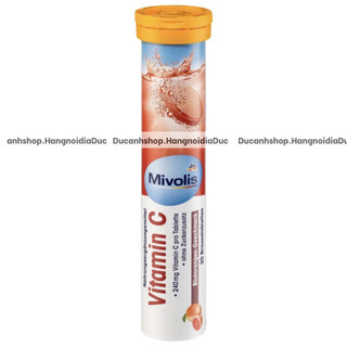   DATE MỚI  C sủi Đức bổ sung vitamin KHÔNG ĐƯỜNG Mivolis Multivitamin 20viên #MadeinGermany 
