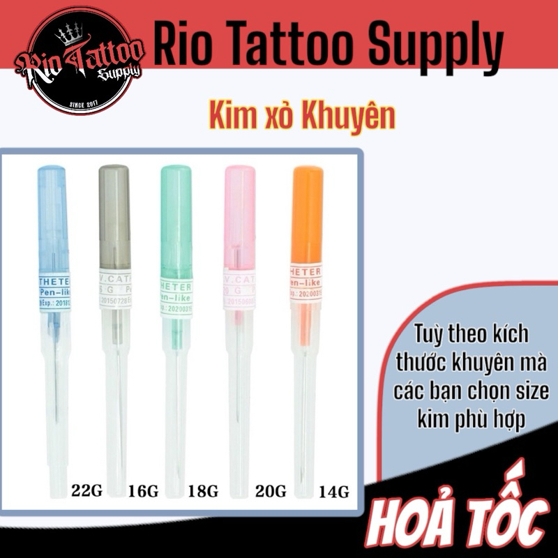 Kim xỏ khuyên dùng 1 lần