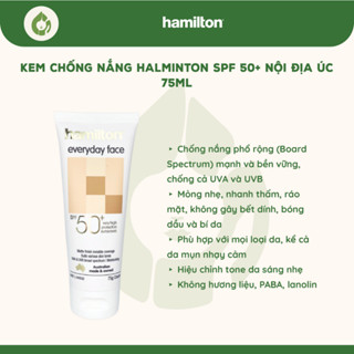 Kem chống nắng Hamilton SPF 50+ nội địa Úc