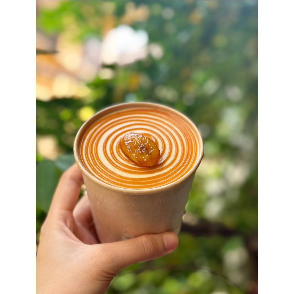 Tô giấy kraft có nắp giấy - 100 cái