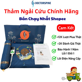 [HÀNG CÔNG TY] Thảm ngải cứu Trung Hoa sưởi ấm trị đau mỏi lưng xương khớp hiệu quả