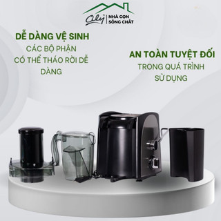Máy Ép Hoa Quả Philips HR-1817 | Công Suất 1000W, Ép Kiệt Bã – Giữ Trọn Dinh Dưỡng, Ống Tiếp Lớn – Hàng Chính Hãng