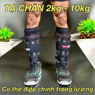 Tạ Đeo Chân Tay BUFFALO chống tụt 2kg -10kg có thể tăng giảm trọng lượng linh hoạt giao hỏa tốc HCM