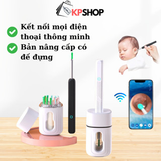 Dụng cụ lấy ráy tai nội soi có camera NE3, kết nối không dây, điều khiển qua app, dùng cho mọi loại điện thoại
