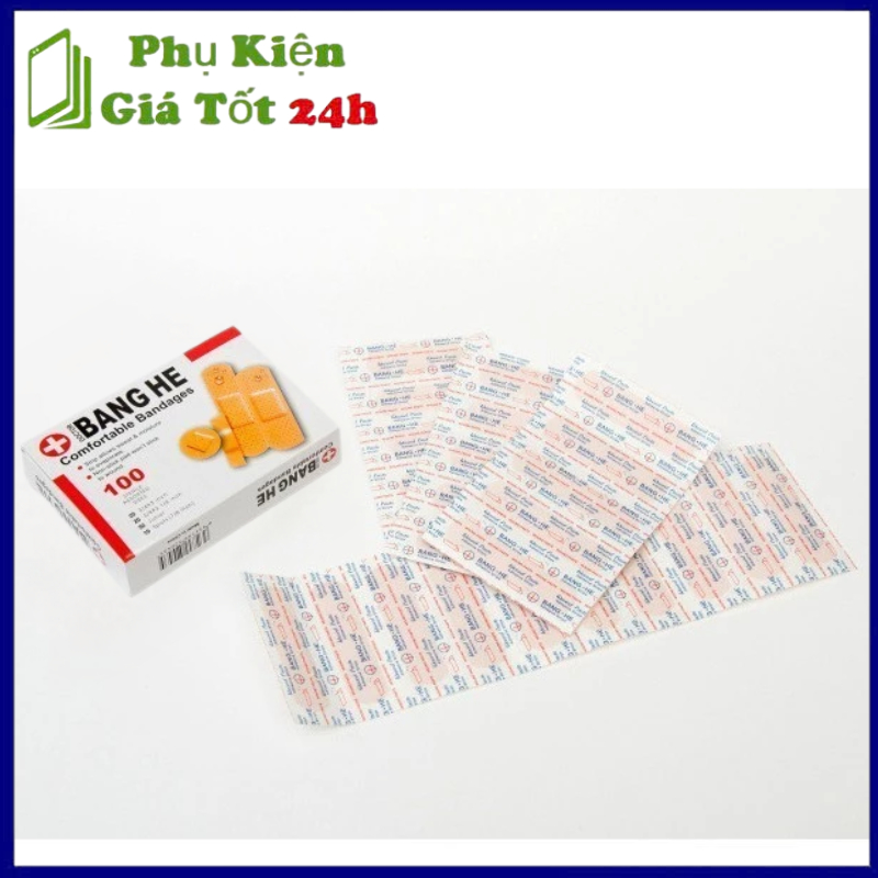 (B031)Combo 100 Băng Keo Cá Nhân Nhiều Size