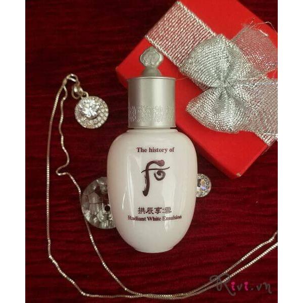 Sữa dưỡng Whoo làm trắng da Whoo Radiant White Emulsion 20ml