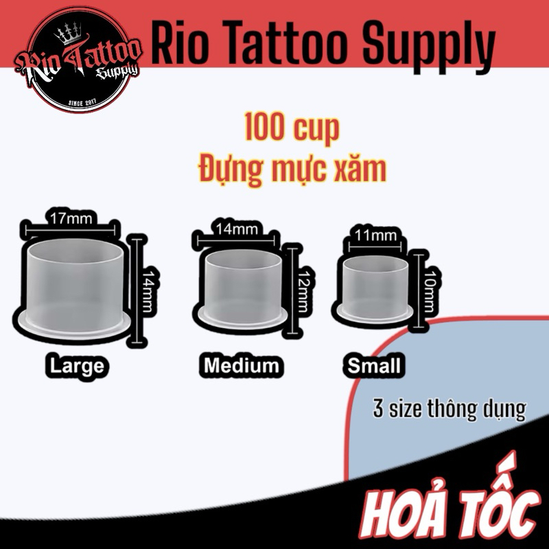100 Chung mực size 15mm
