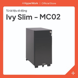 Tủ tài liệu thép di động HyperWork Ivy Slim