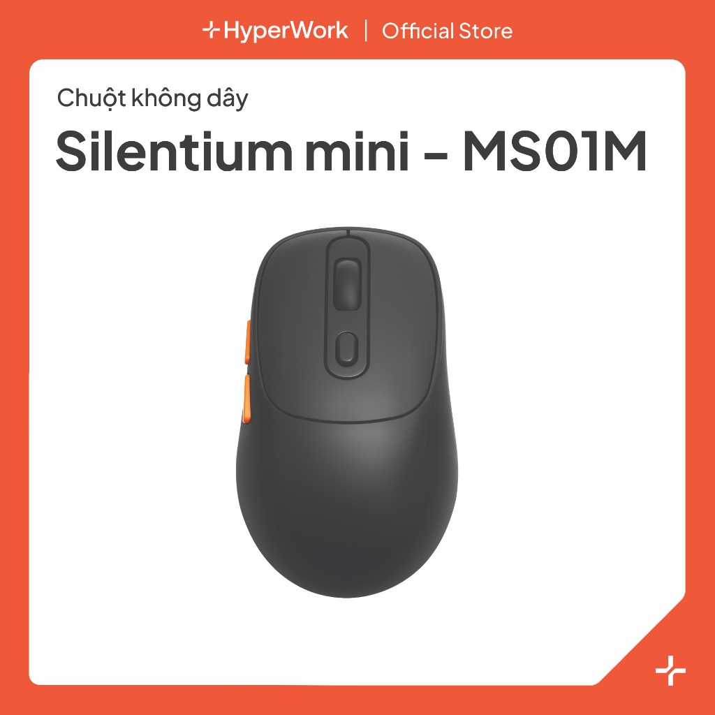 Chuột không dây HyperWork Silentium Mini