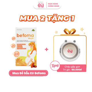 Bổ bầu EU  Befoma  - Bổ sung Sắt, Acid Folic, Vitamin yếu cho bà bầu, mẹ sau sinh hộp 30 viên