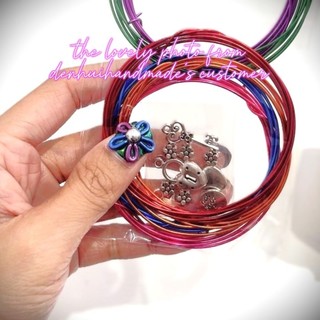 9m Dây Nhôm Tráng Men Tạo Hình Mỹ Thuật Uốn Trang Sức Thủ Công