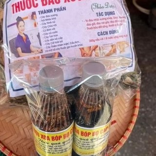 Rư.ợu xoa bóp bọ cạp của dân tộc Dao ĐỎ