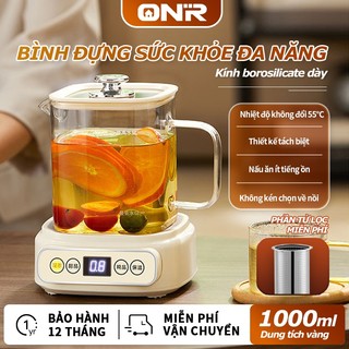 ONR-Ấm pha trà đa năng ,Ấm đun nước điện kèm bếp Tự động giữ ấm Bảo hành 12 tháng 