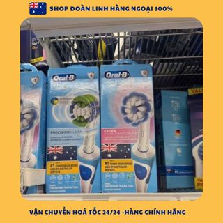 Bàn chải điện Oral B Braun Vitality Úc chính hãng trẻ em và người lớn, hàng chuẩn nội địa Úc