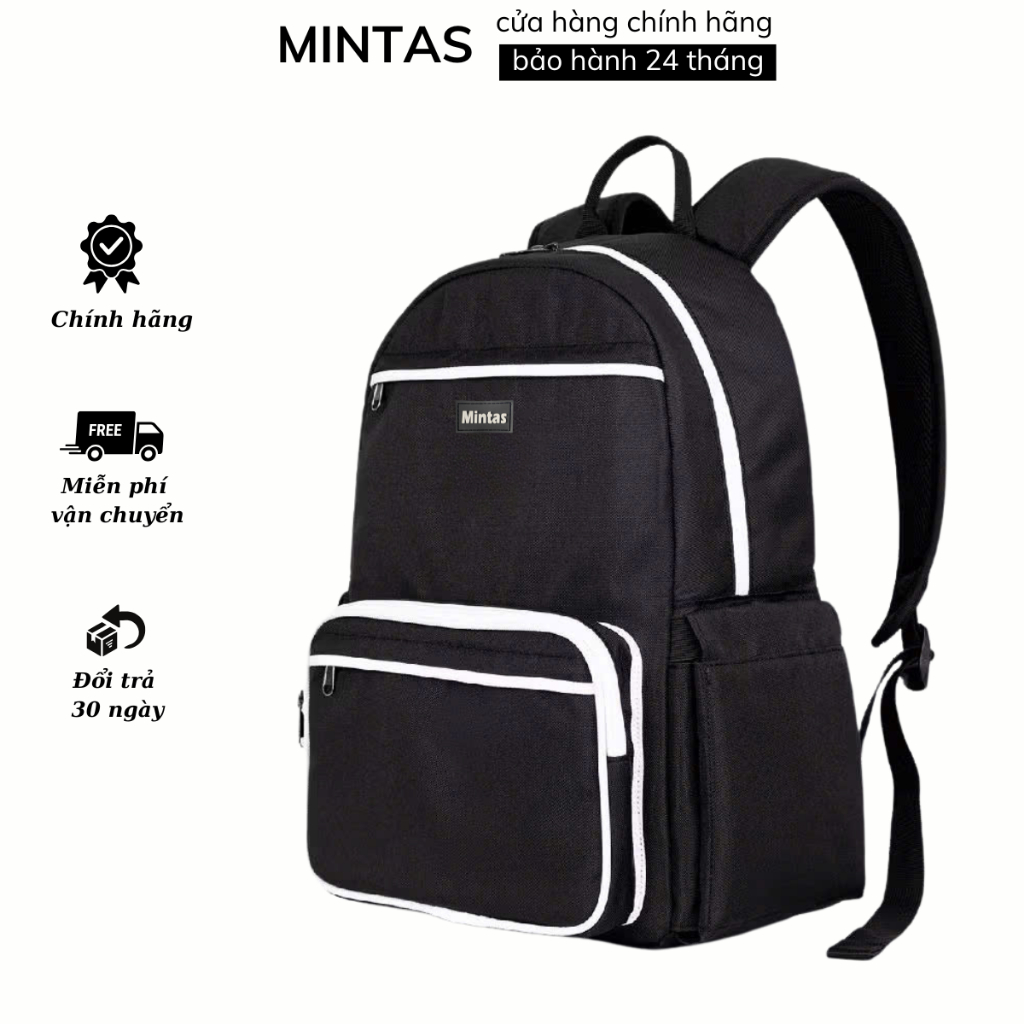 Balo Đa Năng Đi Học Đi Du Lịch & Đựng Laptop Chống Sốc 360 MINTAS-336