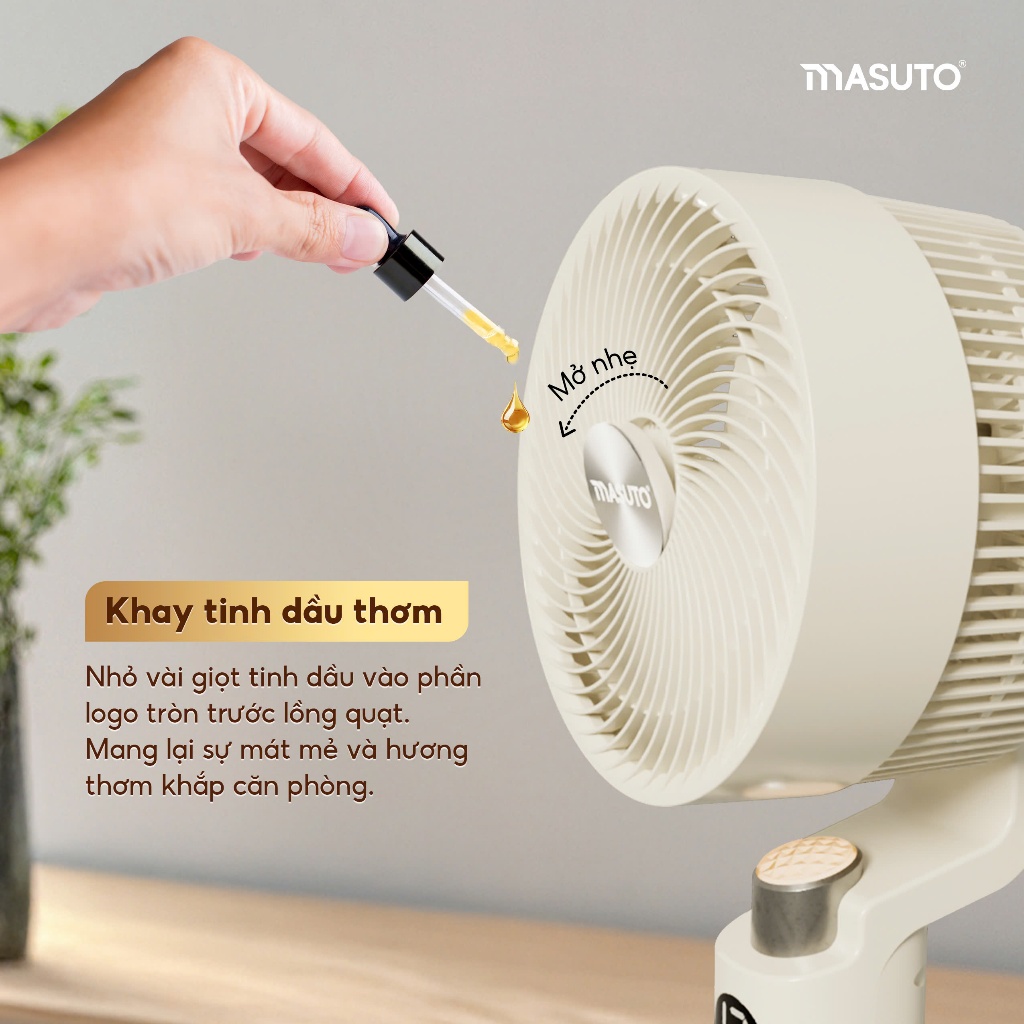 Quạt Điện Cây Masuto Thông Minh AI Quạt Tuần Hoàn Điều Khiển Bằng Giọng Nói, Ion Âm Bổ Sung Oxy Để Phòng Ngủ,Khách | BigBuy360 - bigbuy360.vn