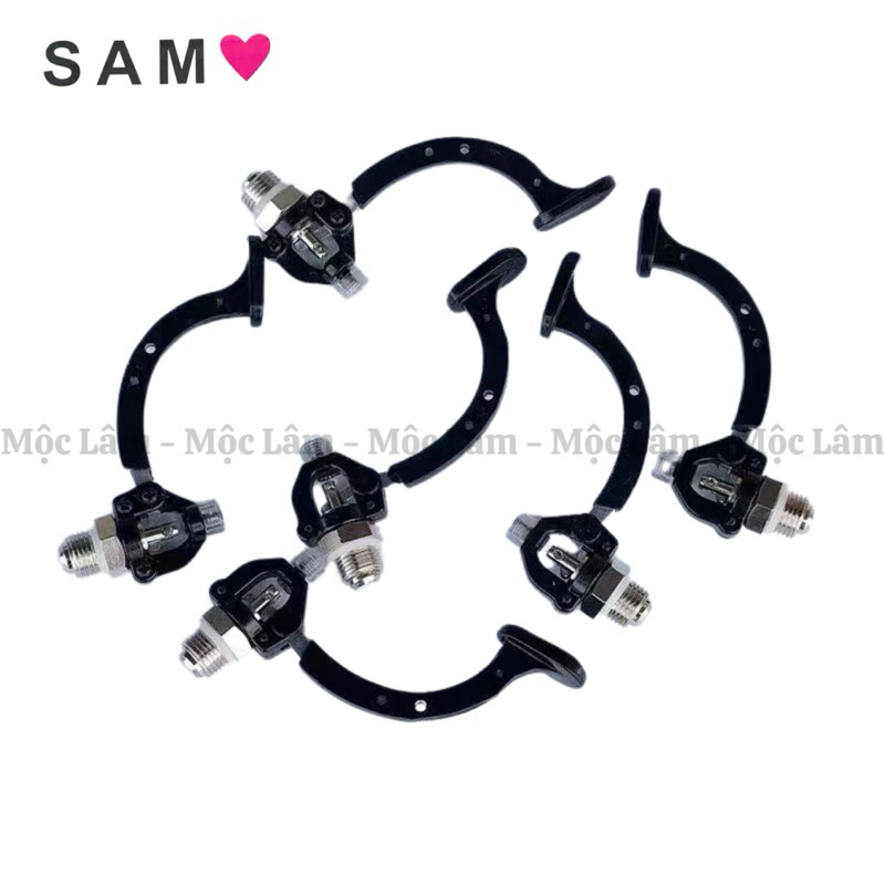 Van ấn bàn là ốc lồi 6PC / Phụ kiện ngành may