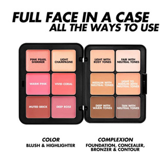 Harmony 1 Light to Medium - Bảng má hồng, kem nền, highlight MAKE UP FOR EVER MUFE đa năng Full Face Palette
