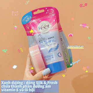 Kem tẩy lông Veet Pháp, Nhật chính hãng 100ml