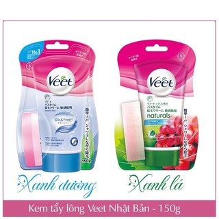 Kem tẩy lông Veet Pháp, Nhật chính hãng 100ml