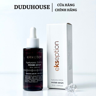  Tinh Chất Kẽm Ekseption Hyaluronic ZnPCA Mixlab Serum Giảm Mụn Kiềm Dầu Dưỡng Ẩm 75ml Duduhouse 