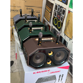 Loa 2 bass 20  lục giác 8 đường loa nhỏ gọn âm thanh,dễ dàng di chuyển mọi nơi(thành phẩm và vỏ loa)