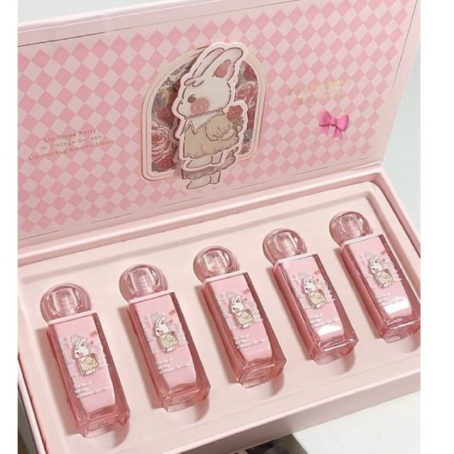 [Hold Live] SET 5 SON HOLD LIVE BUNNY THỎ HOA