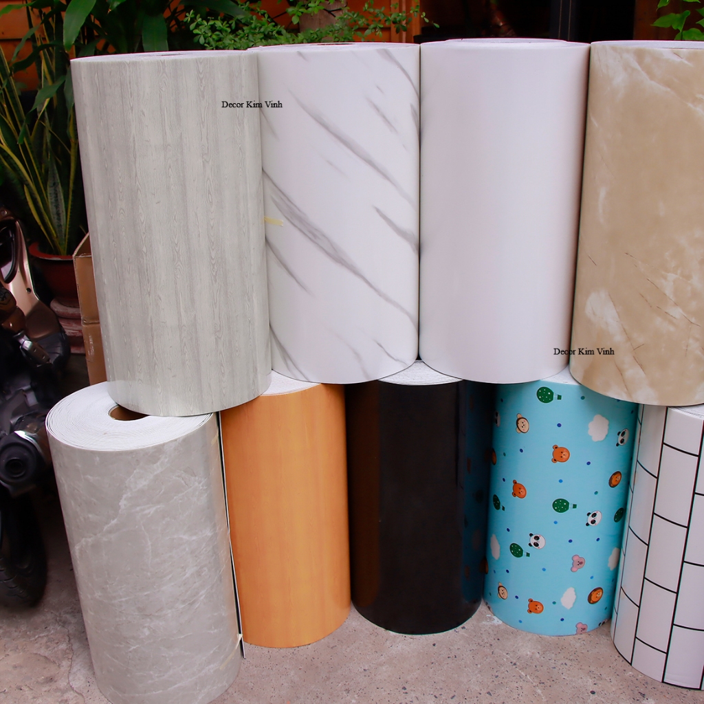 Combo 3 Mét Xốp Dán Tường VÂN ĐÁ HOA CƯƠNG Khổ Rộng 60cm (Bán Theo Mét Dài)