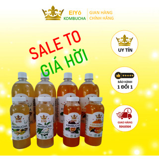 KOMBUCHA MÃNG CẦU 1 Lít  – Fresh & Cool (Trà Kombucha Mãng Cầu - Giảm Cân - Làm Đẹp)