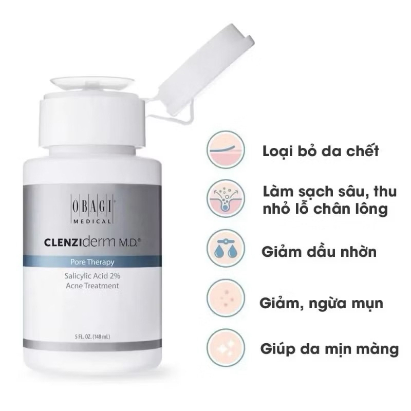 Toner chứa BHA