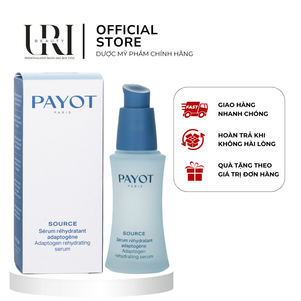 [Chính Hãng] PAYOT Source Adaptogen Rehydrating Serum – Tinh Chất Cấp Nước Cho Da 30ml
