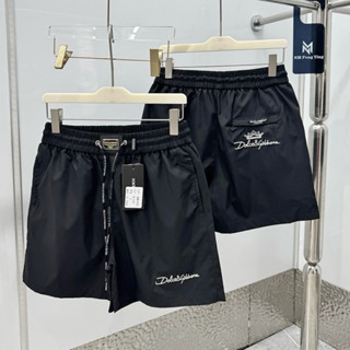  Quần cộc short gió Đê Và Gờ cạp thêu mác da đính logo sắt đùi và mông thêu chữ ký hãng đội vương miện 